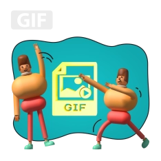 Gif-анимация - КИБЕРшкола программирования для детей, компьютерные курсы для школьников, начинающих и подростков - KIBERone г. Березники