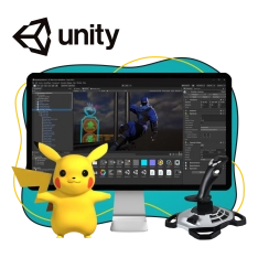 Мир игр на Unity 2D на популярном движке + AI-помощники - КИБЕРшкола программирования для детей, компьютерные курсы для школьников, начинающих и подростков - KIBERone г. Березники