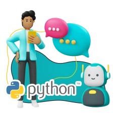 Умный чат-бот на Python на Telegram - КИБЕРшкола программирования для детей, компьютерные курсы для школьников, начинающих и подростков - KIBERone г. Березники