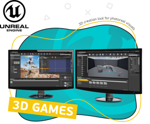 Unreal Engine 4. Игровой движок - Школа программирования для детей, компьютерные курсы для школьников, начинающих и подростков - KIBERone г. Березники