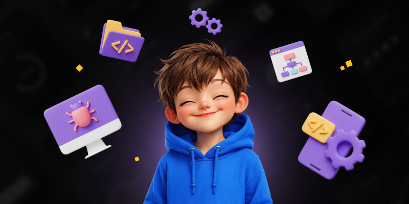 Идеальный сайт с нуля: код, дизайн и AI-помощник - КИБЕРшкола программирования для детей, компьютерные курсы для школьников, начинающих и подростков - KIBERone г. Березники